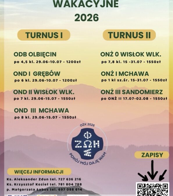 Oazy Wakacyjne 2026